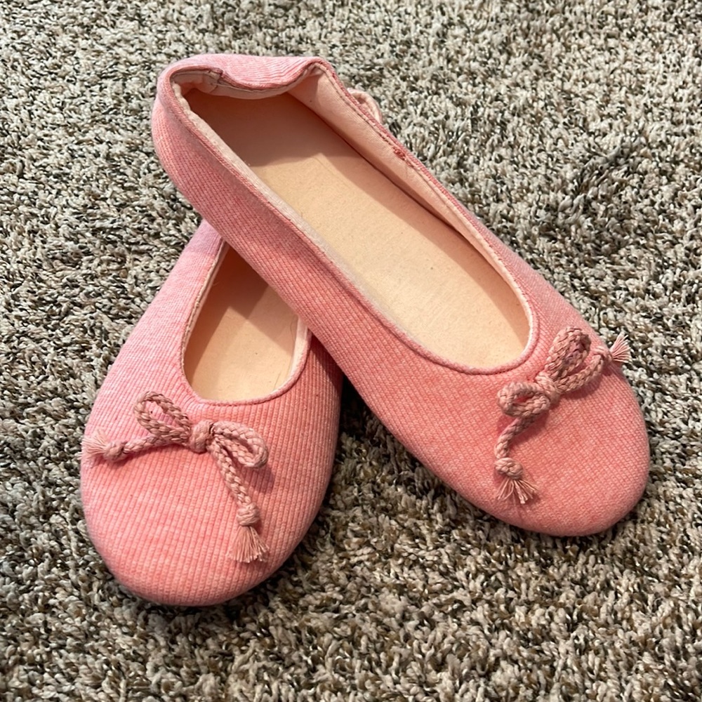 Pink House Slippers